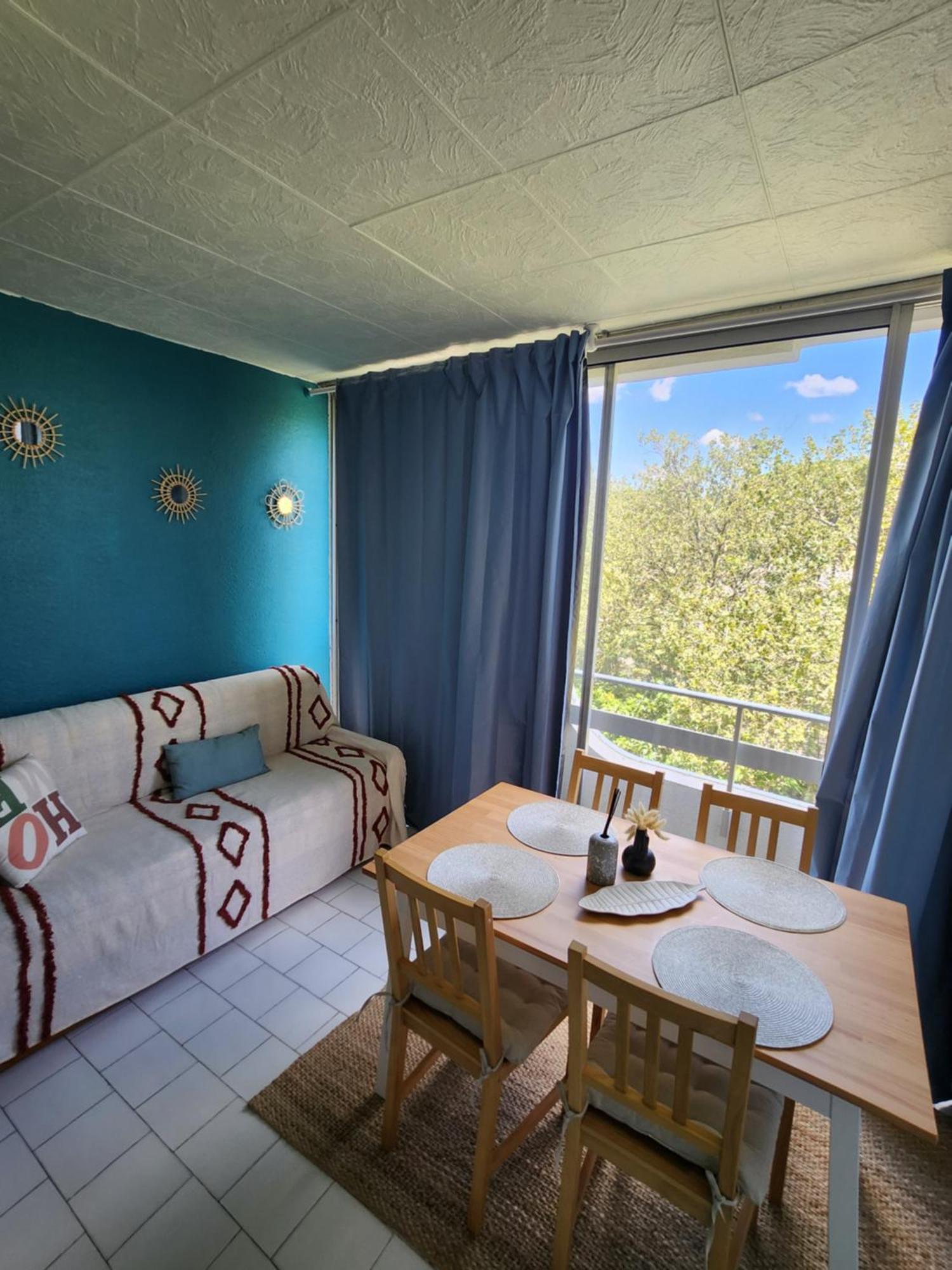Appart Grande Motte Quartier Couchant - Parking - Balcon- Piscine - Plage 300M La Grande-Motte Buitenkant foto