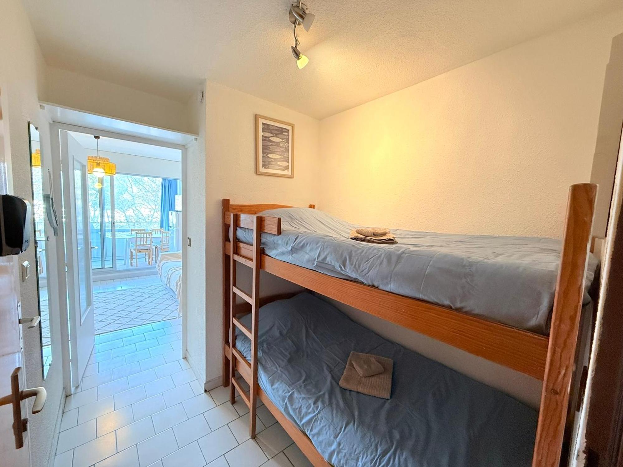 Appart Grande Motte Quartier Couchant - Parking - Balcon- Piscine - Plage 300M La Grande-Motte Buitenkant foto
