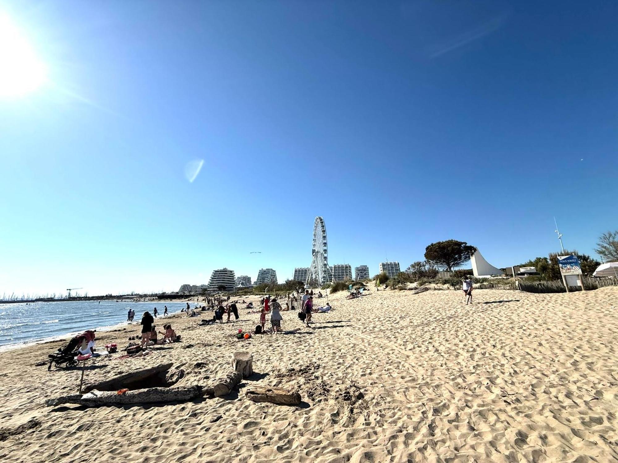 Appart Grande Motte Quartier Couchant - Parking - Balcon- Piscine - Plage 300M La Grande-Motte Buitenkant foto